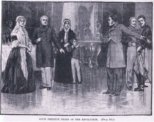 Louis Phillippe Hears of the Revolution AD 1847 by Henry Marriott Paget